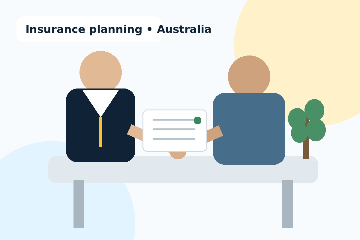 An Australian insurance planning consultation